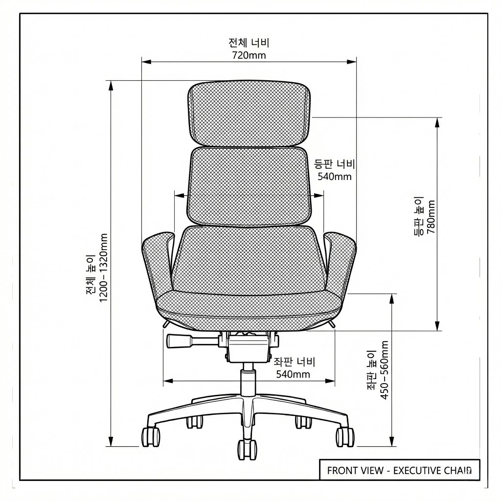 SPIDER R90 정면도