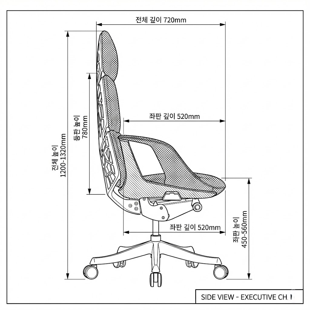 SPIDER R90 측면도